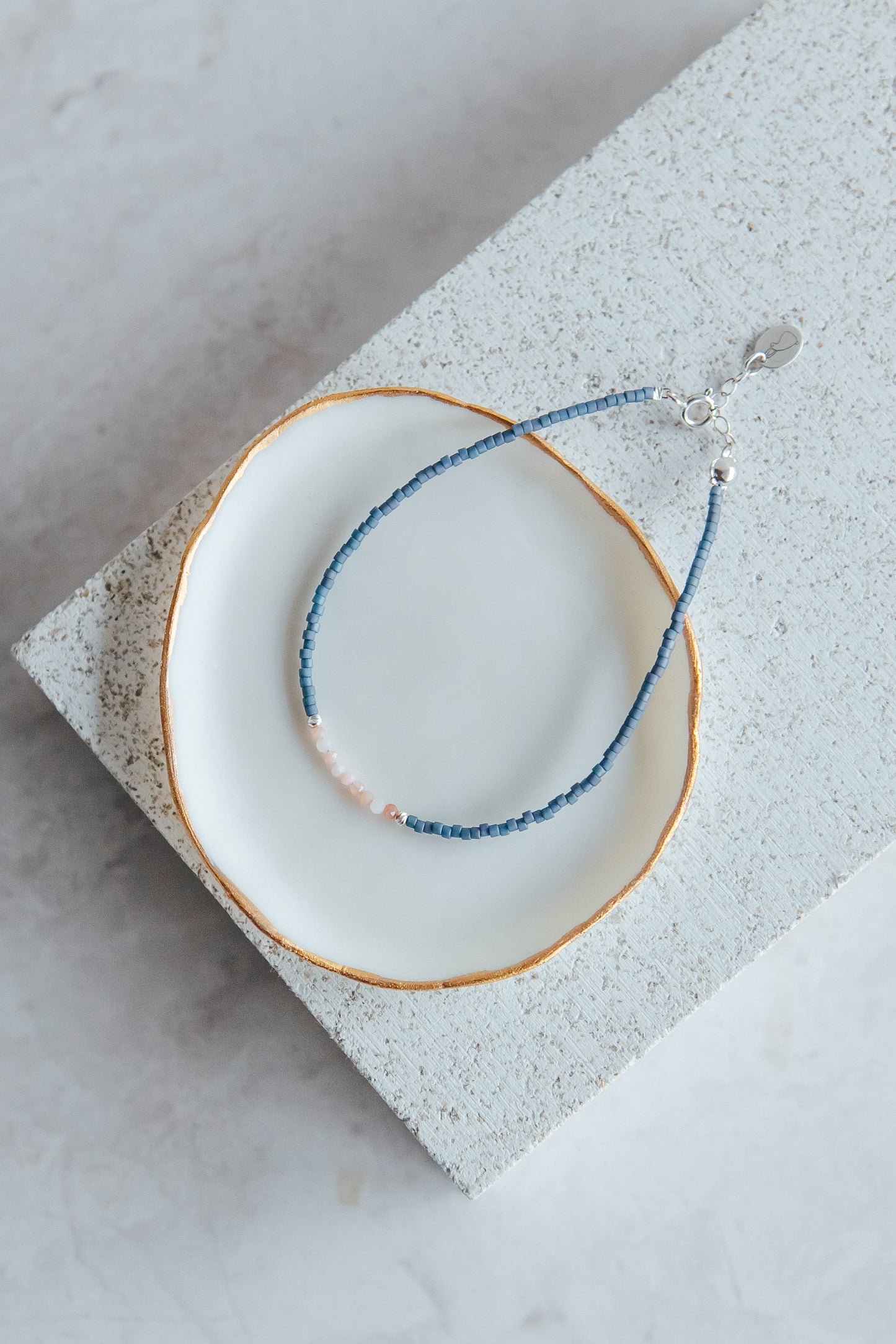 The 'heart calming' bracelet | Pink Opal