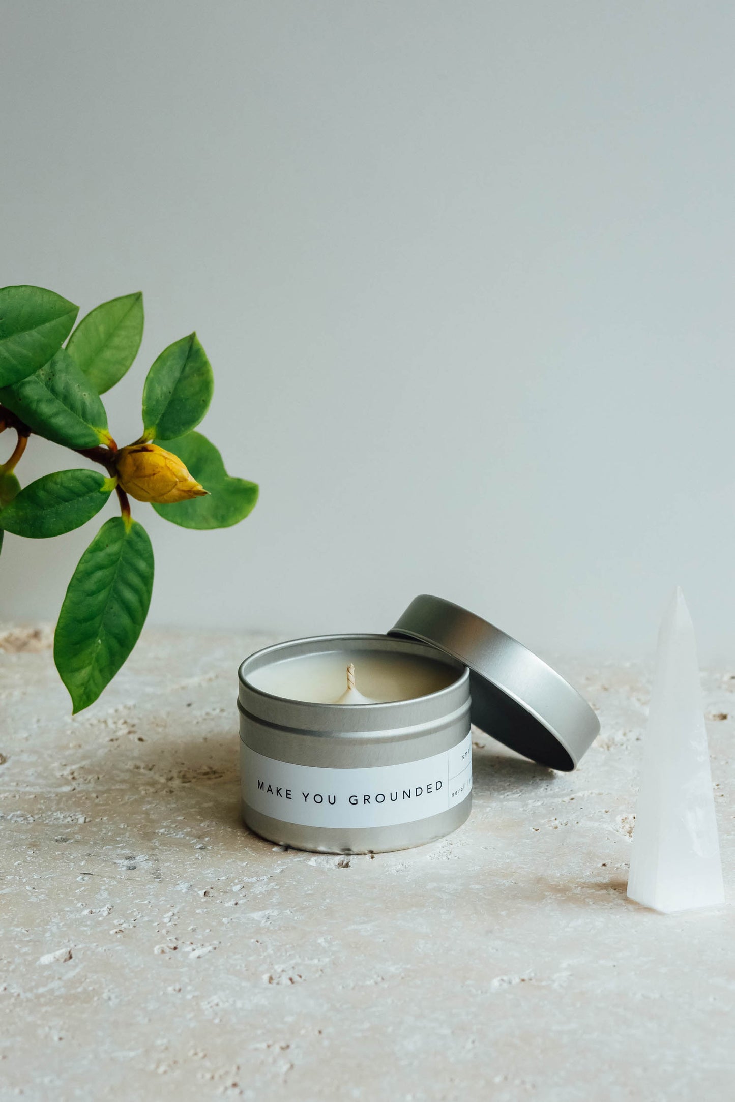 Make You Grounded | Small Meditation Candle