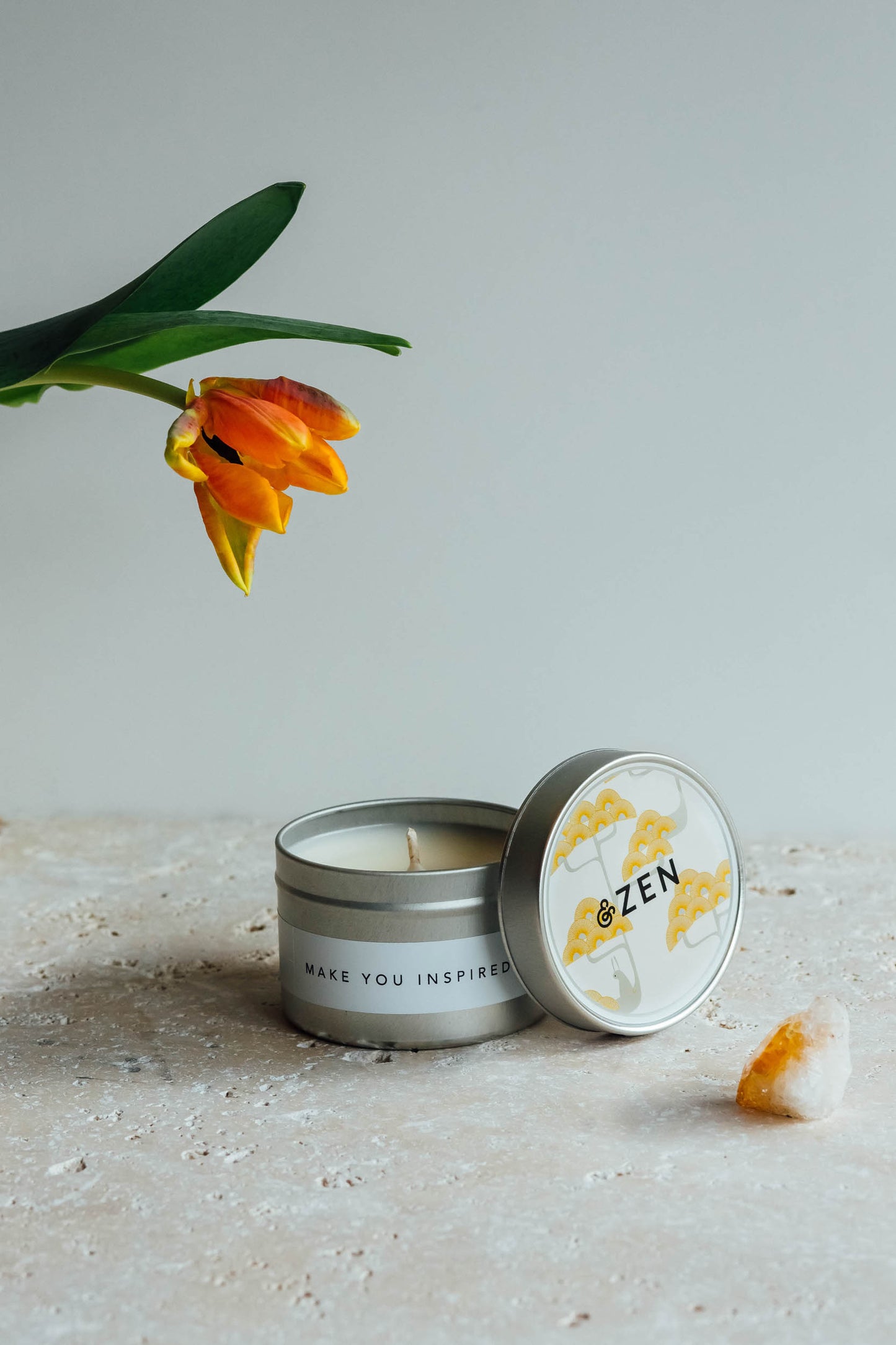 Make You Inspired | Small Meditation Candle