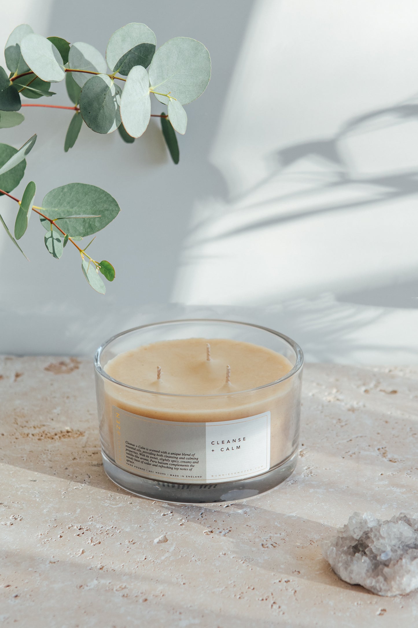 Cleanse + Calm | Three-Wick Candle