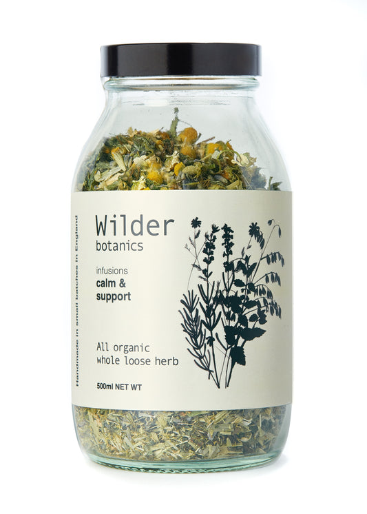 Wilder Botanics | Calm & Support Tea Infusion